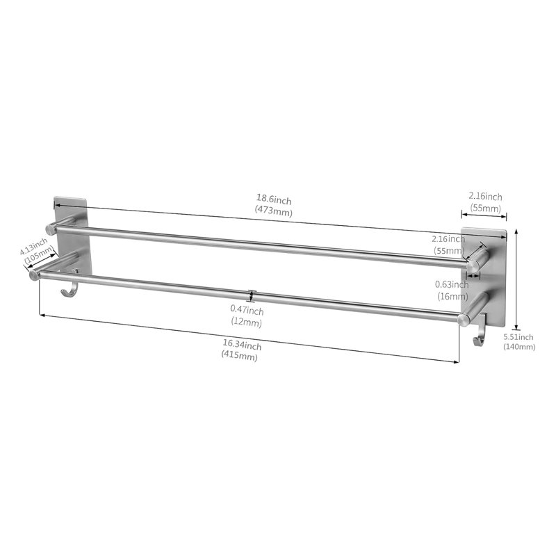 Gilli 47.3cm Towel Bar