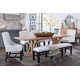 Mya 82" Extendable Dining Table