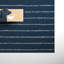 Nichols Striped Handmade Tufted Wool Navy Area Rug-1030637342