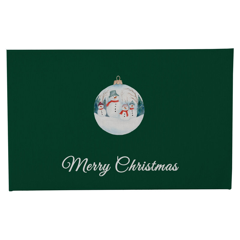 Paillasson Merry Christmas, Evergreen, L 21 po x L 34 po