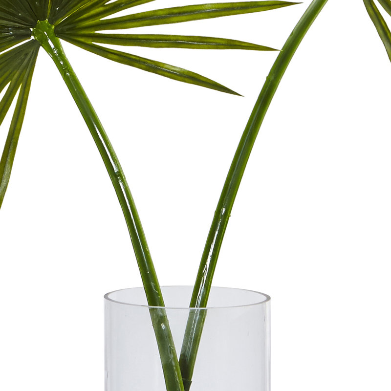 Arrangement de palmier 29,5 "dans un vase décoratif