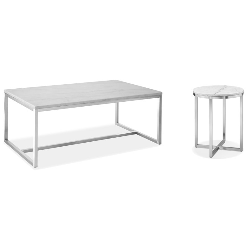 Table basse Parkdale, 2 pièces: table basse, table de bout