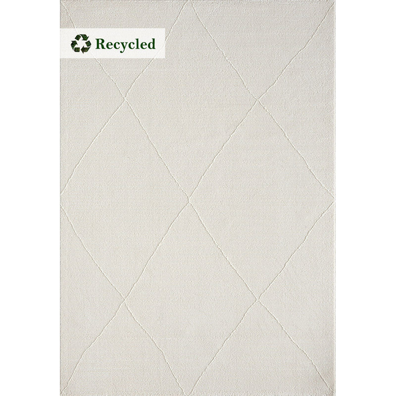 Carloz Beige/Cream Indoor Rug, Rectangle 80 x 150 cm, Cream