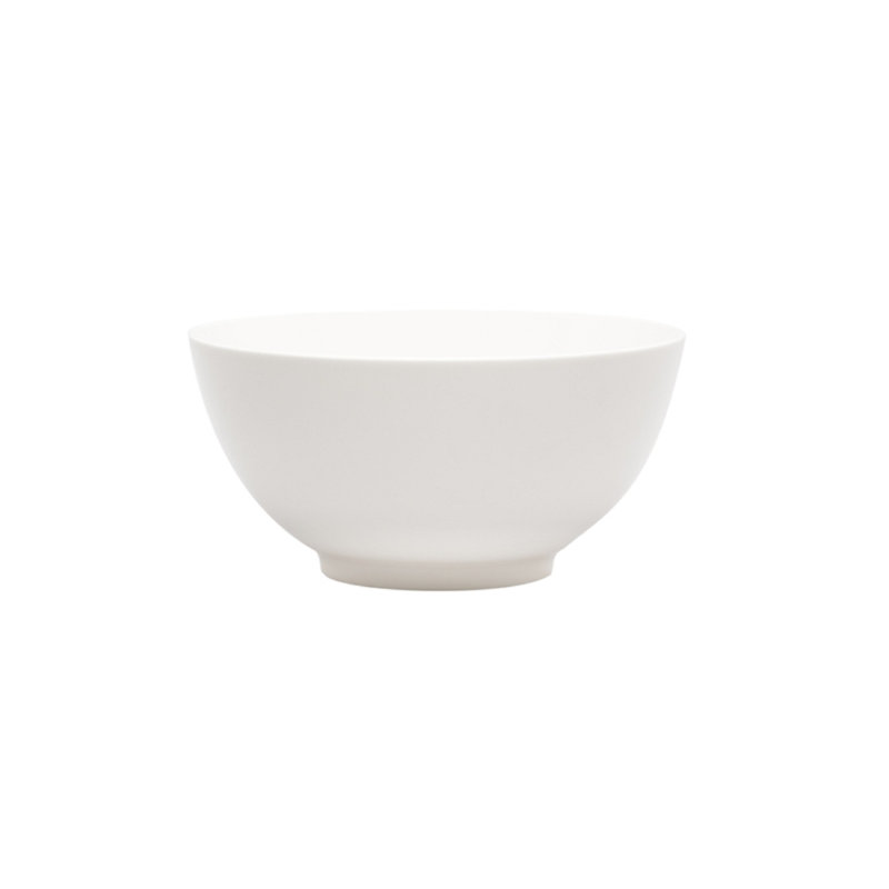 Creamy White Ceramic 96 oz Salad Serving Bowl