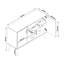 Ormskirk 125cm Sideboard