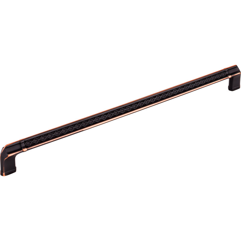 Tower Bridge Bar pull, Umbrio, 12" Center to Center