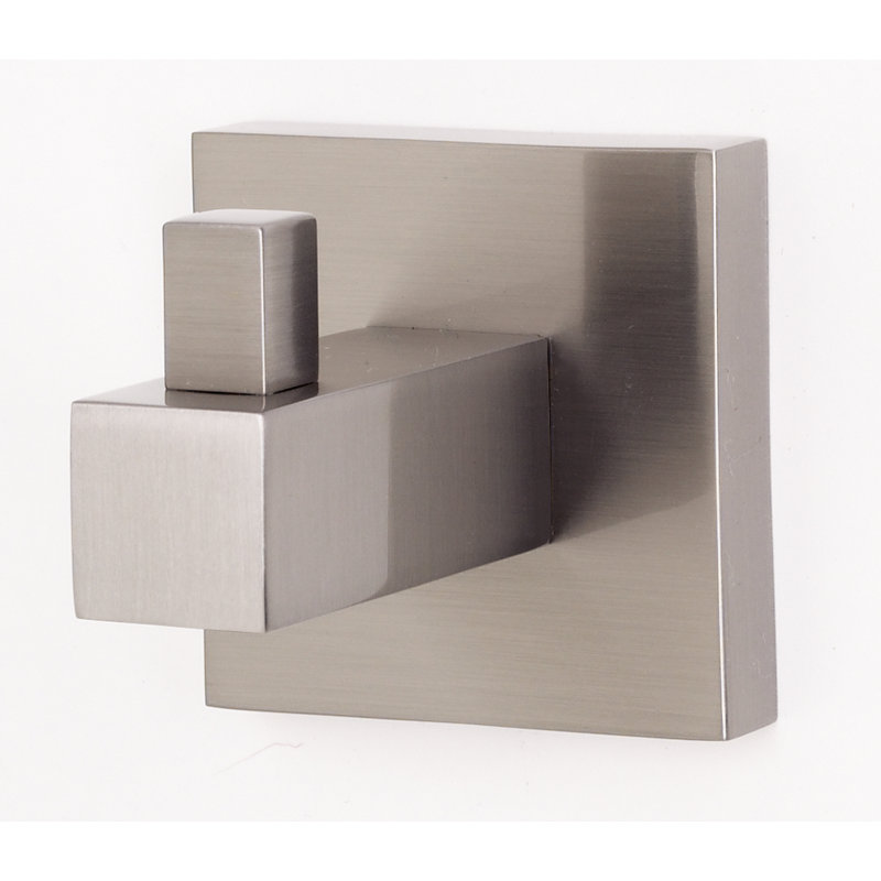 Single Robe Hook, Satin Nickel