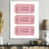 White Floater Framed