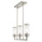 Binghamton 3 - Light Brushed Nickel Pendant