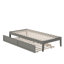 Lit plateforme robuste en bois massif avec lit gigogne Aayanna-448667739-456749049