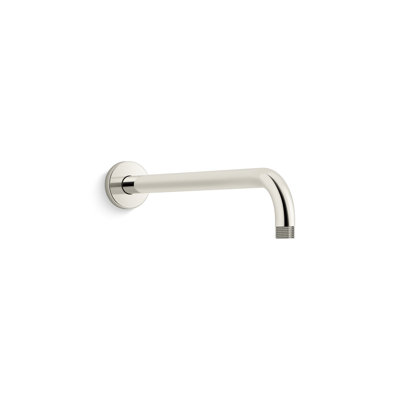 STATEMENT 13 5/8" WALL-MOUNT SINGLE-FUNCTION RAINHEAD ARM AND FLANGE
