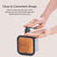 Distributeur de savon contemporain en caoutchouc et bois-113869131