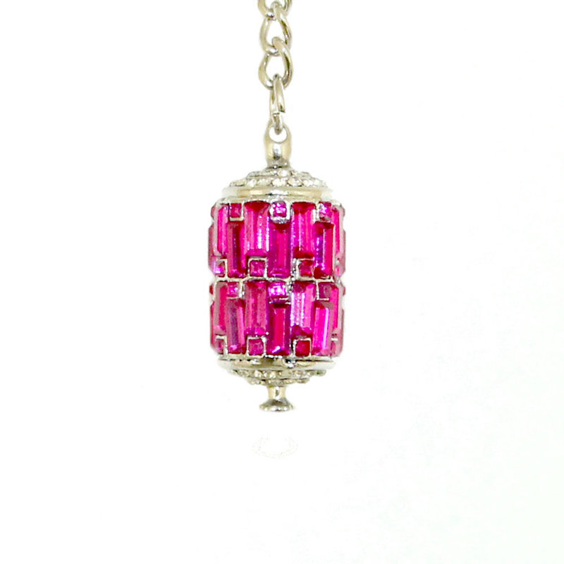 Porte-clés de prière de prospérité, Rose