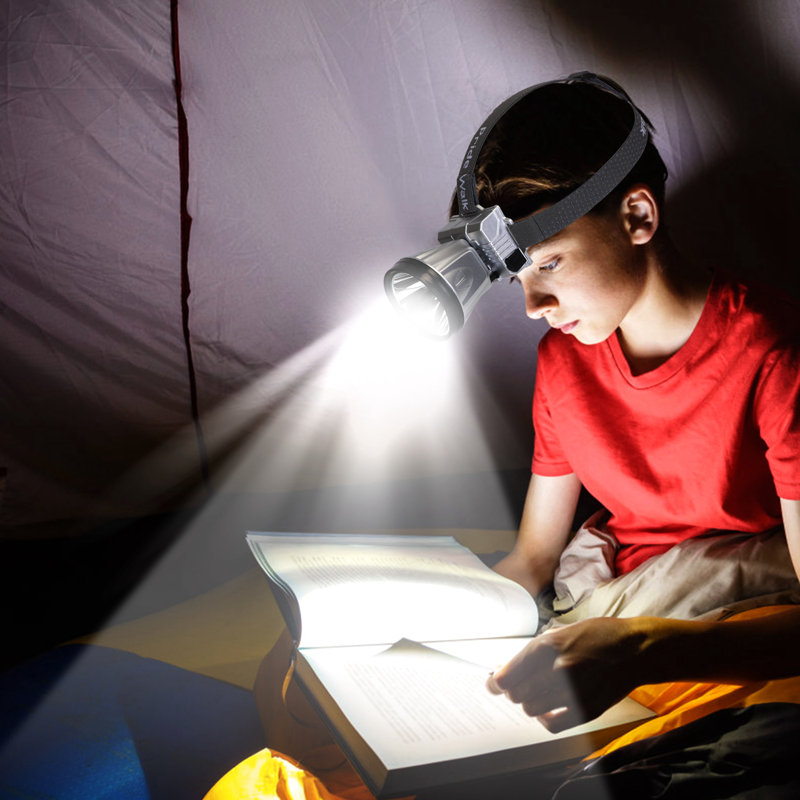 Lampe frontale rechargeable