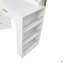 Commode moderne, commode blanche, commode large