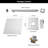 Luxurious Rainfall Shower Experience Stainless Steel Brushed Nickel Modern Bathroom