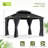 Aluminum Patio Gazebo-112957780-112957781-112957788