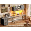 Bureau de jeu en L 62,2 po Farmhouse-1846008600