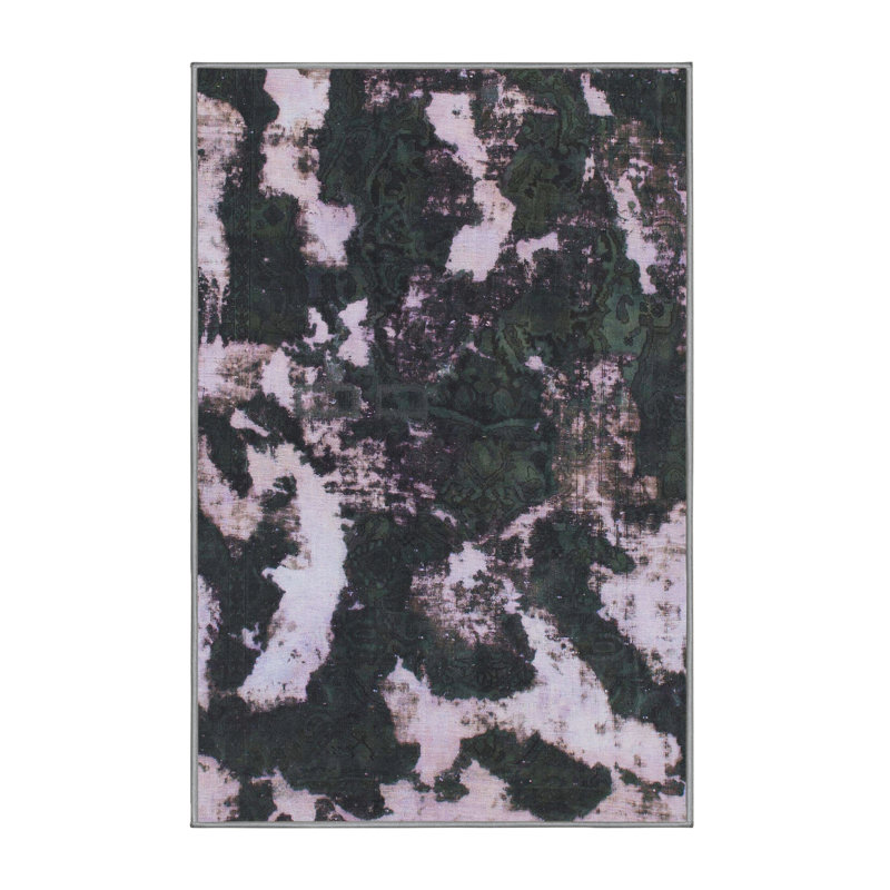 Abstract Indoor Rug, Rectangle 3' x 5'