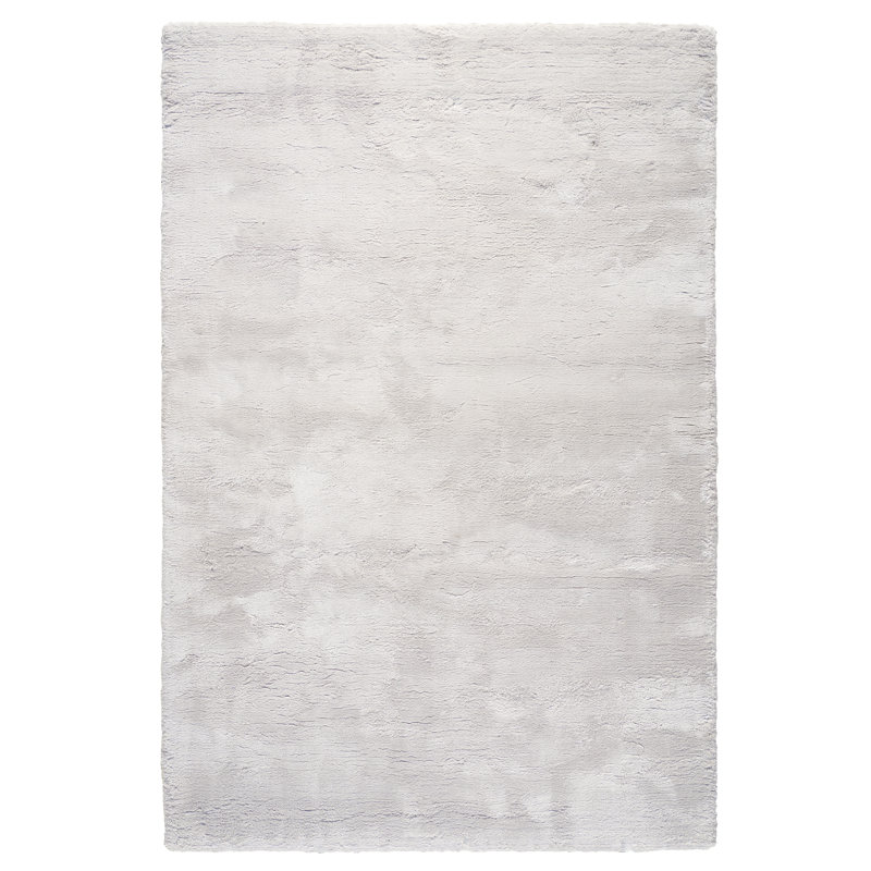 Délice Silk Area Rug in Mastic, Rectangle 8'2" x 11'6"