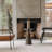Antoni Aluminum Pedestal End Table