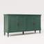 Buffet 58 "vintage avec tablettes réglables et 4 portes, buffet avec placage en bois massif-149456586