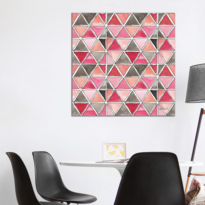 Chic Accents Pattern VA by Anne Tavoletti - Wrapped Canvas Print
