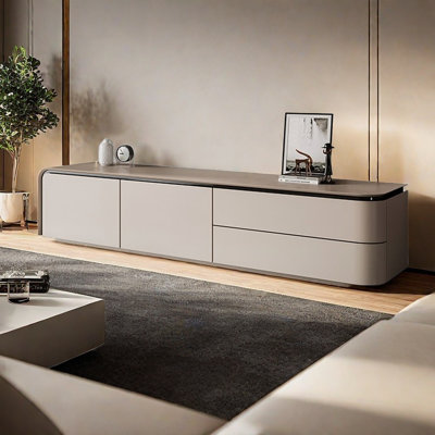 High-end light luxury TV cabinet