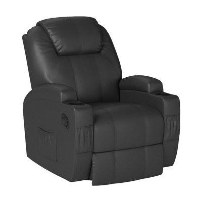 Power Lift Recliner Chair With Massage And Heat, 360° Swivel Rocking Recliner For Elderly, Adjustable Sofa With Remote Control, Cup Holders And Side Pockets