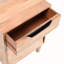 Table de chevet en bois naturel
