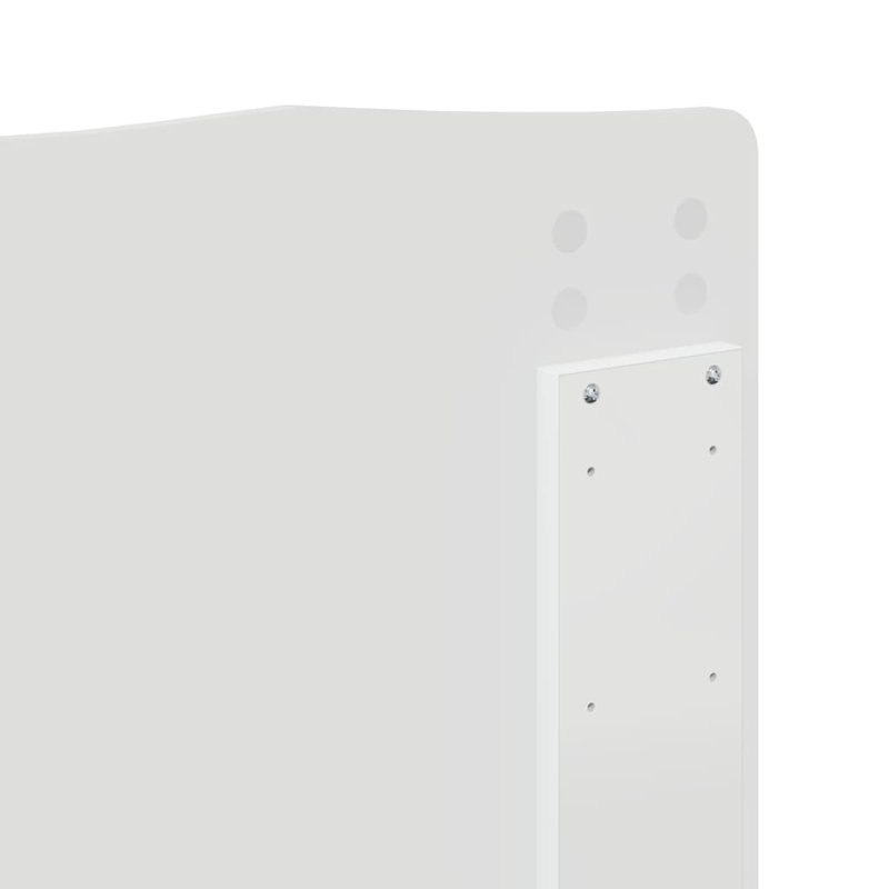 Headboard, King, Gloss White
