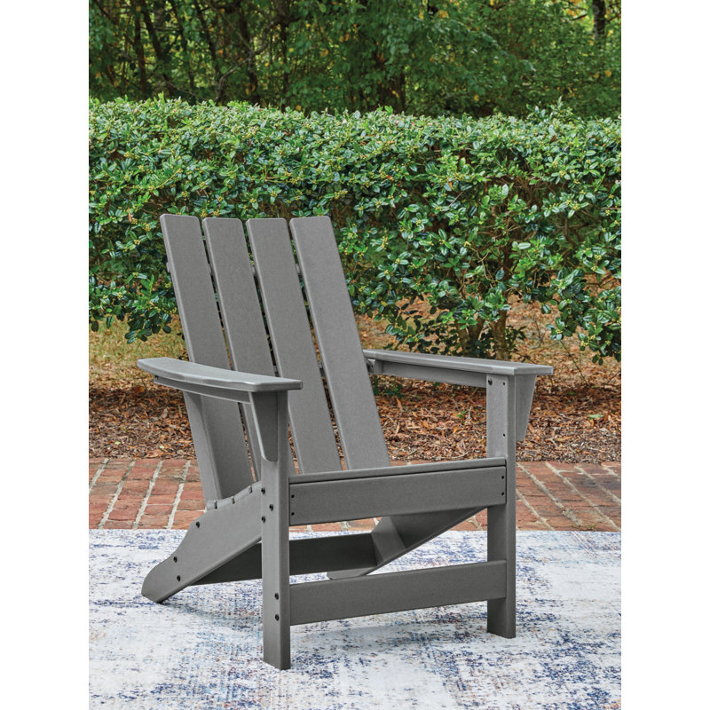Chaise Adirondack Lone View Bay, Gris