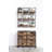 10" Wide Metal Frame 2-Tiered Wall Shelf