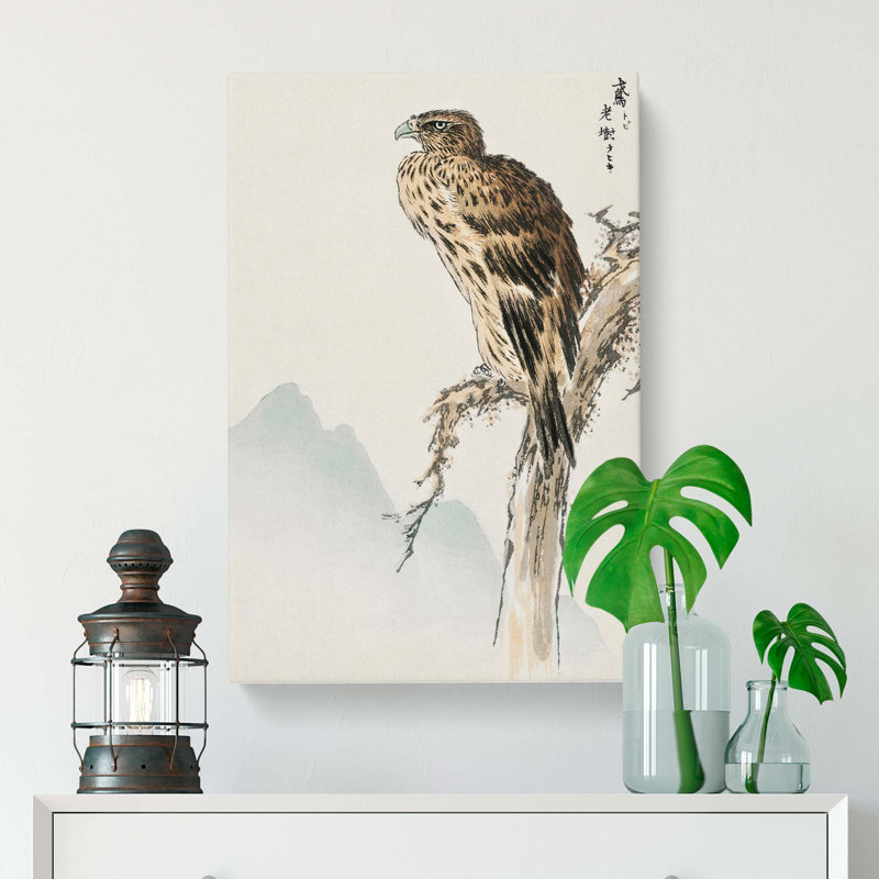 Kite Bird by Numata Kashu - Wrapped Canvas, 50cm H x 35cm W x 3cm D