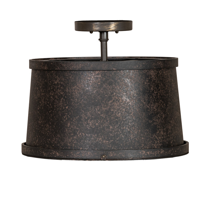 3 - Light Semi Flush Mount