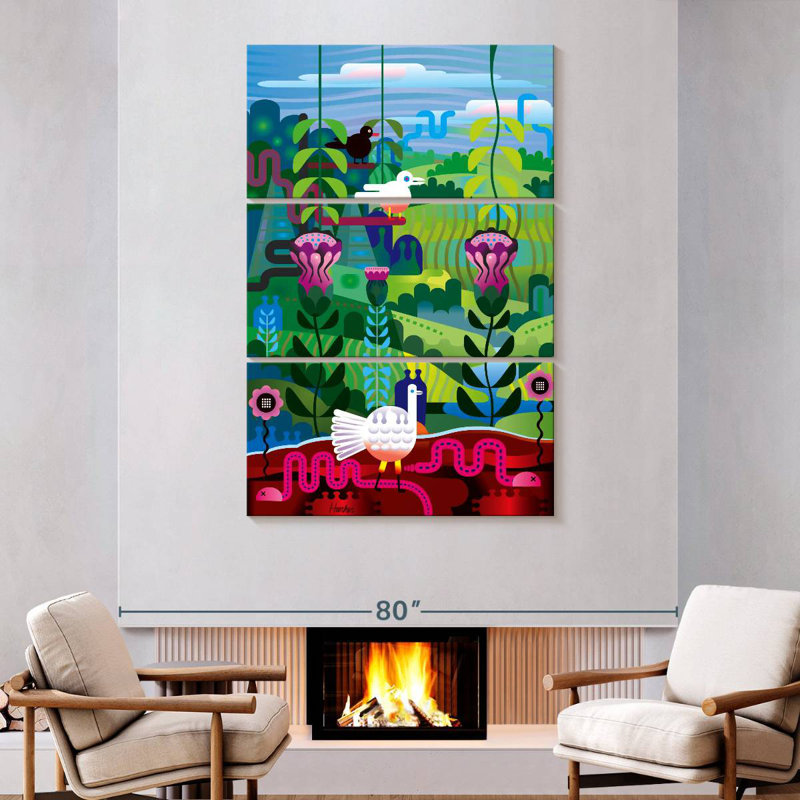Harnek New Spring, 74" H x 48" W