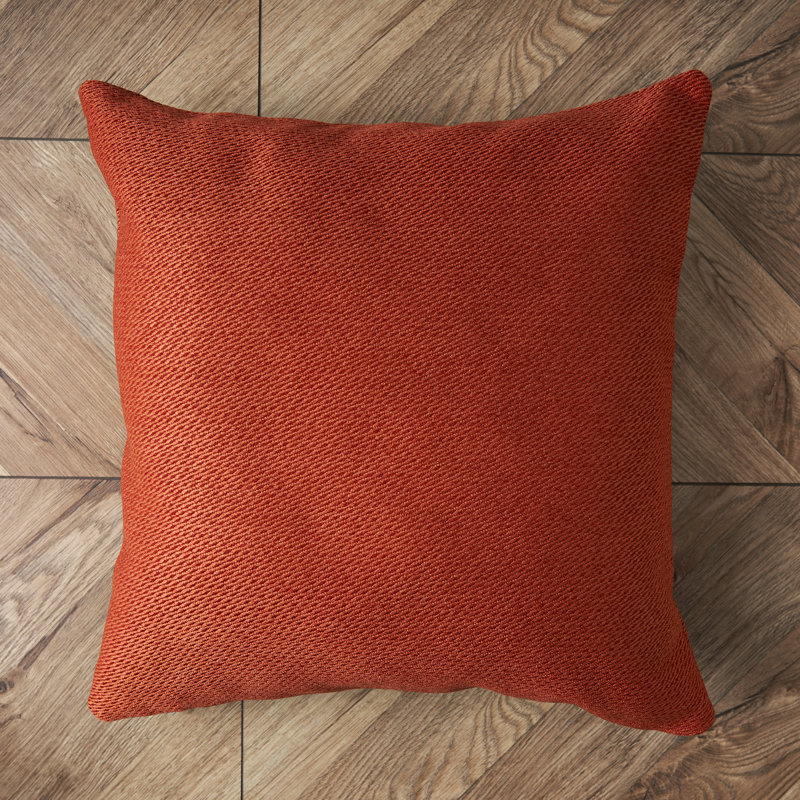 Agbogla Square Throw Cushion, Pumpkin