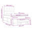Lit sommier avec matelas Vidaxl noir 47,2 po x 74,8 po-1257532941-1257532940