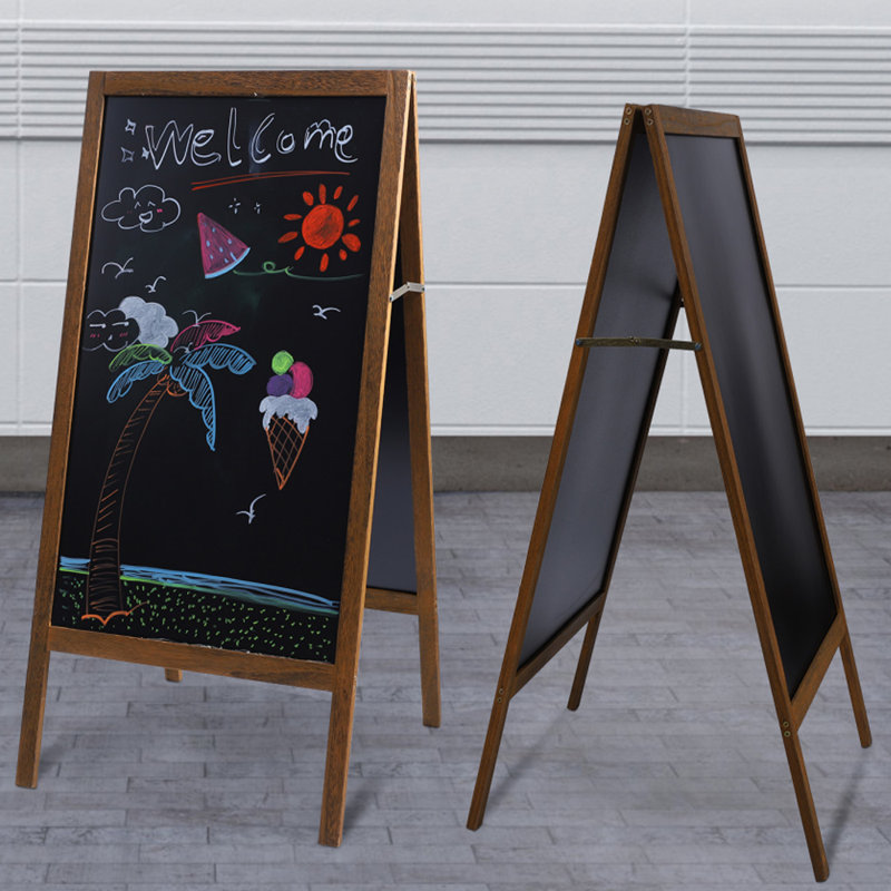 Freestanding Reversible Magnetic Small - 2' - 4' Chalkboard