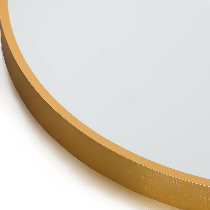 Calliegh Metal Flat Mirror, 71" x 31", Gold