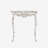 Ophelia & Co. Solid Wood & MDF French Country Antique Console Table - Classic Entryway Design with Distressed Finish and Carved Details