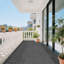 Carreaux de terrasse en plastique emboîtables-124467553