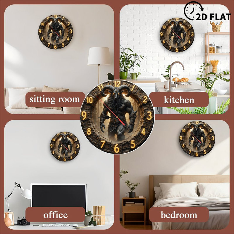 Horloge murale décorative