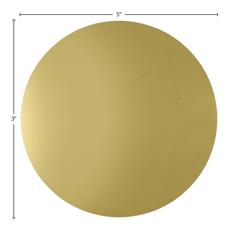 DAX Freestanding Bath Tub Pop Up Cover and Overflow Ring, Brushed Gold