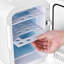 Symple Stuff 0.012m³ L Freestanding Mini Fridge with Freezer