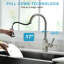 Robinet de cuisine sans contact, mains libres-117581023