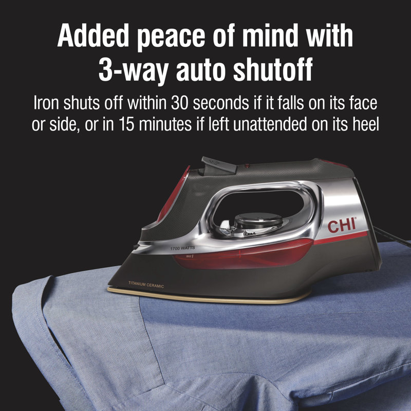 CHI 1700 Watt Non Stick Soleplate Iron