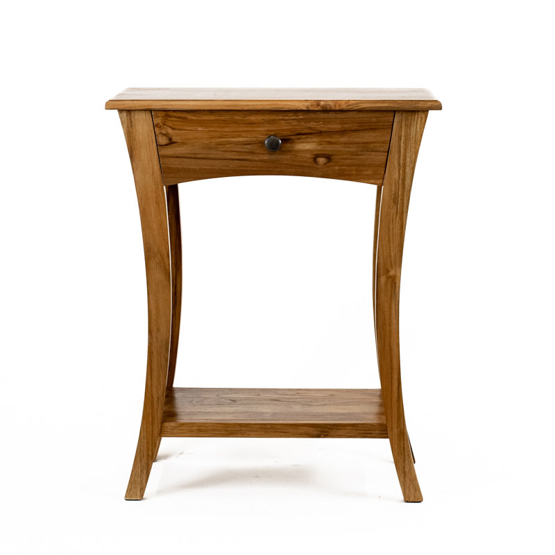 Lukats 60cm Solid Wood Console Table