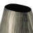 9.5X5.5X12" Aluminum Layered Chisel Oval Vase