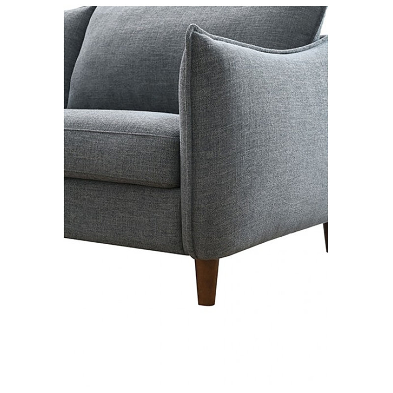 Baddock Sofa, Gray Chenille
